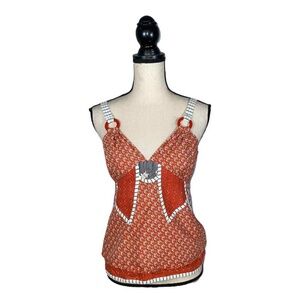 Marc Jacobs Vintage Floral Patchwork Layered Top, small